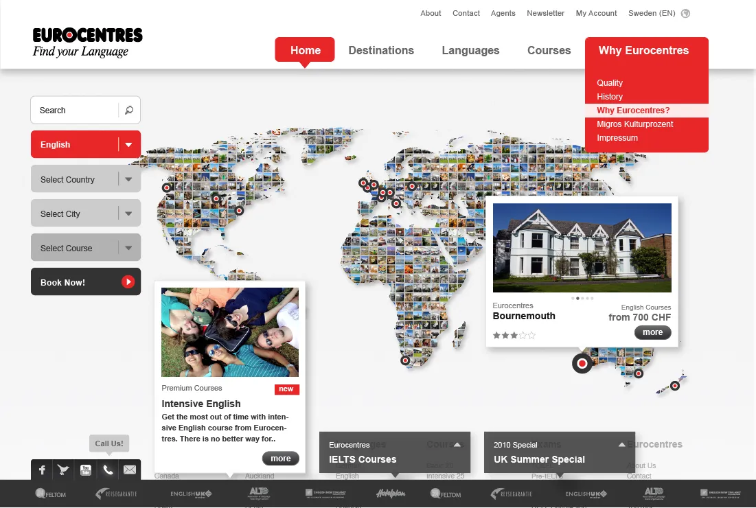 Eurocentres Portal Provided by Cando Switzerland
