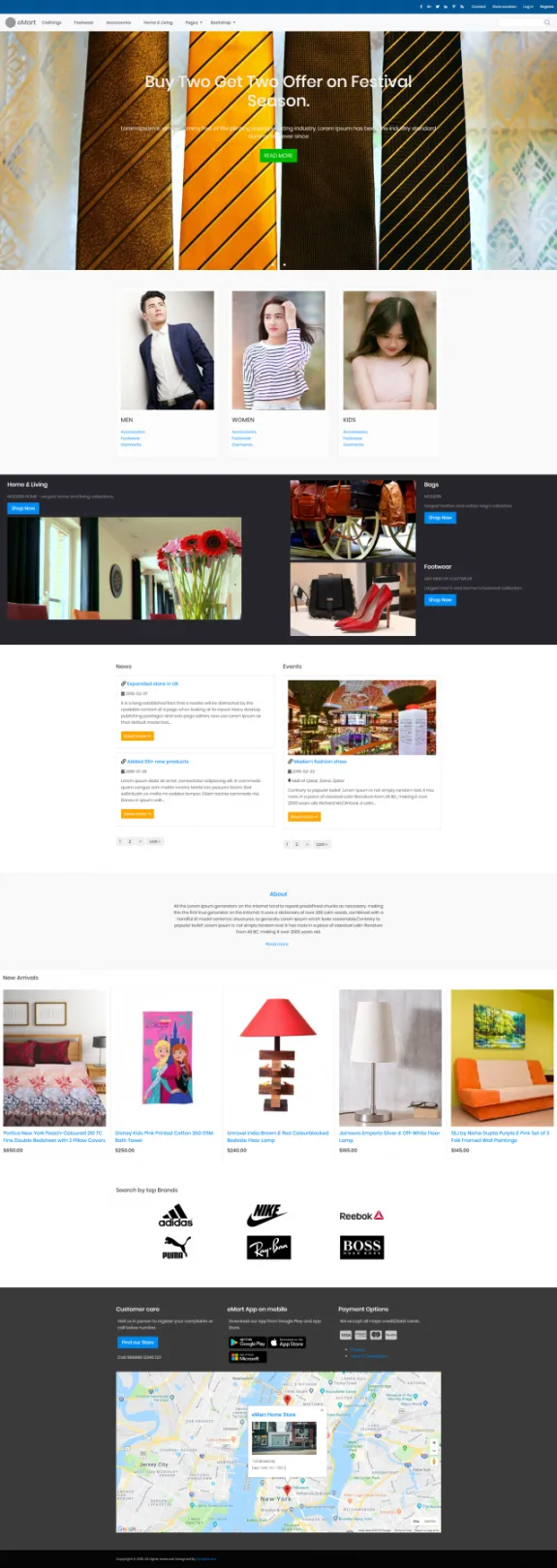 eMart eCommerce Theme
