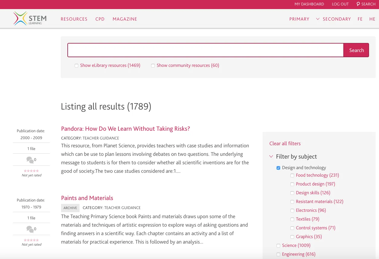 Search results with facets using SOLR API