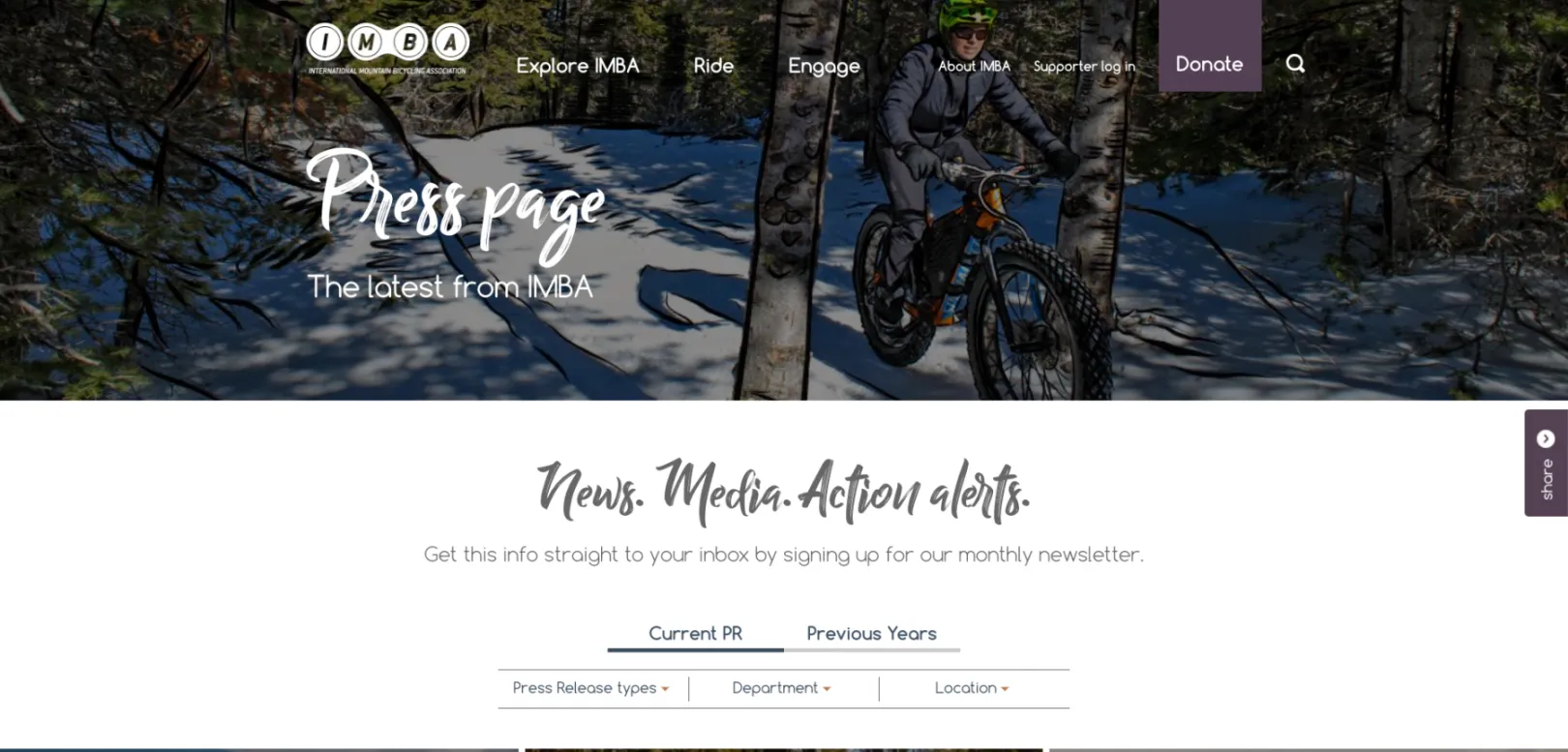 IMBA press