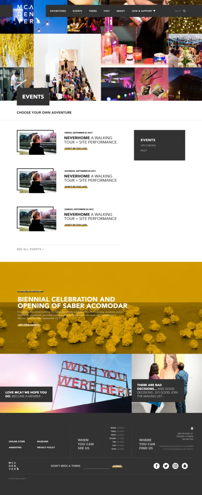 MCA Events