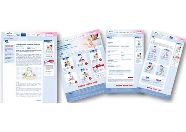 Milumel A baby diary brand site 1