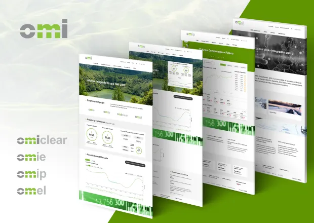 OMI's group website development