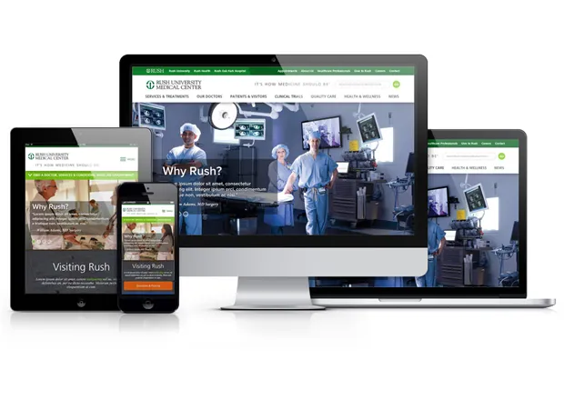Drupal Hospital Website - Rush University Medical Center