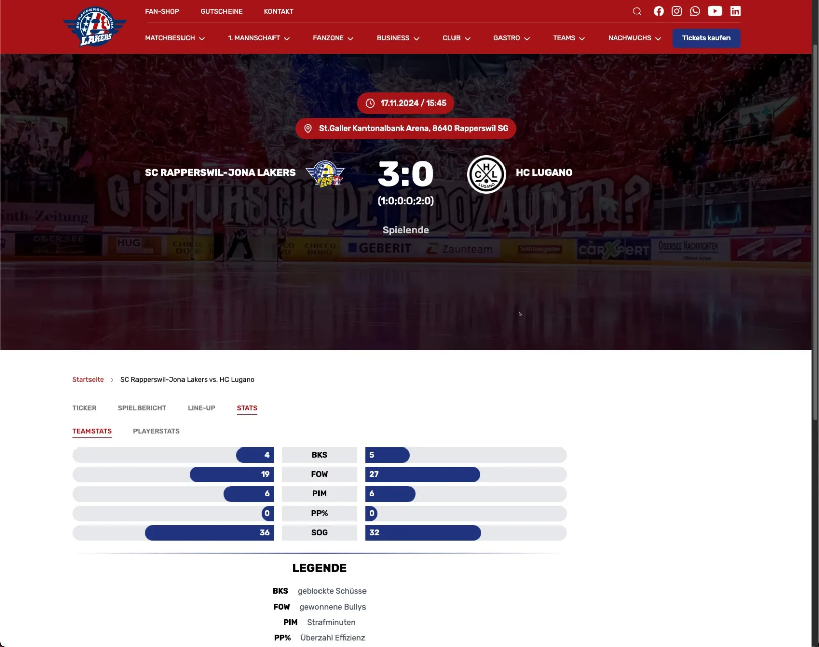 Game Stats