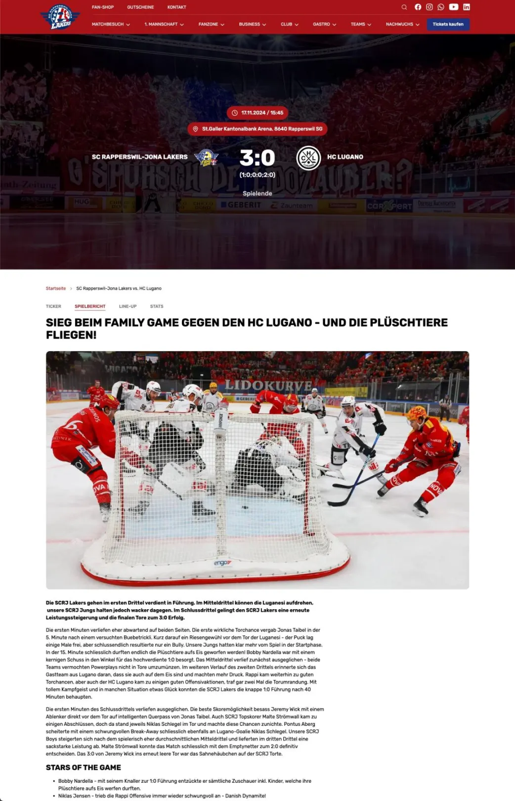 Game Report