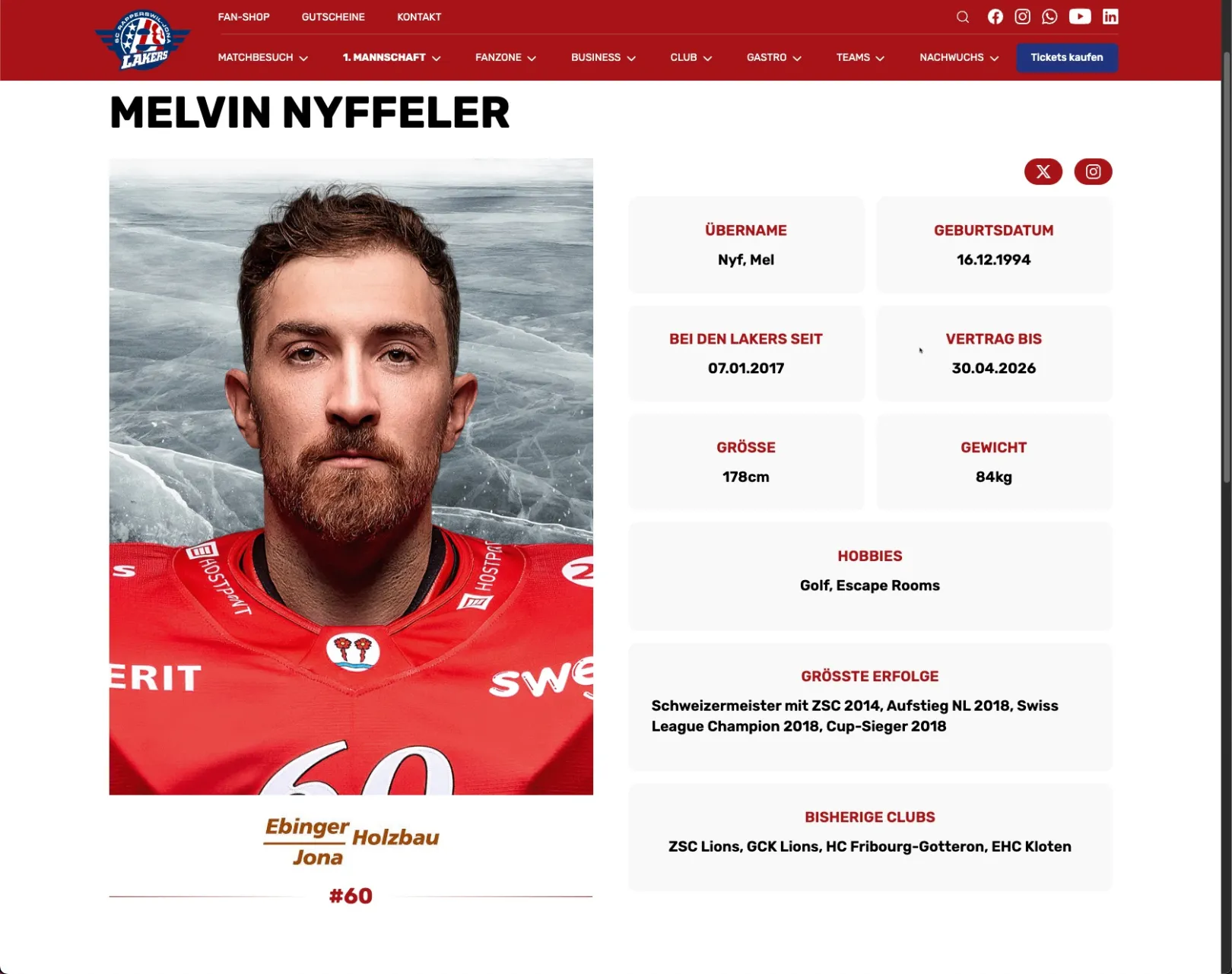 Player Detail