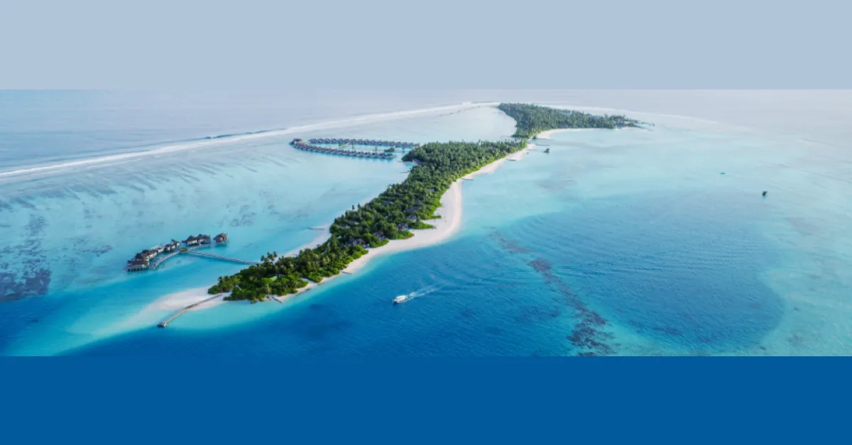 An image displaying people enjoying vacation on a beach 