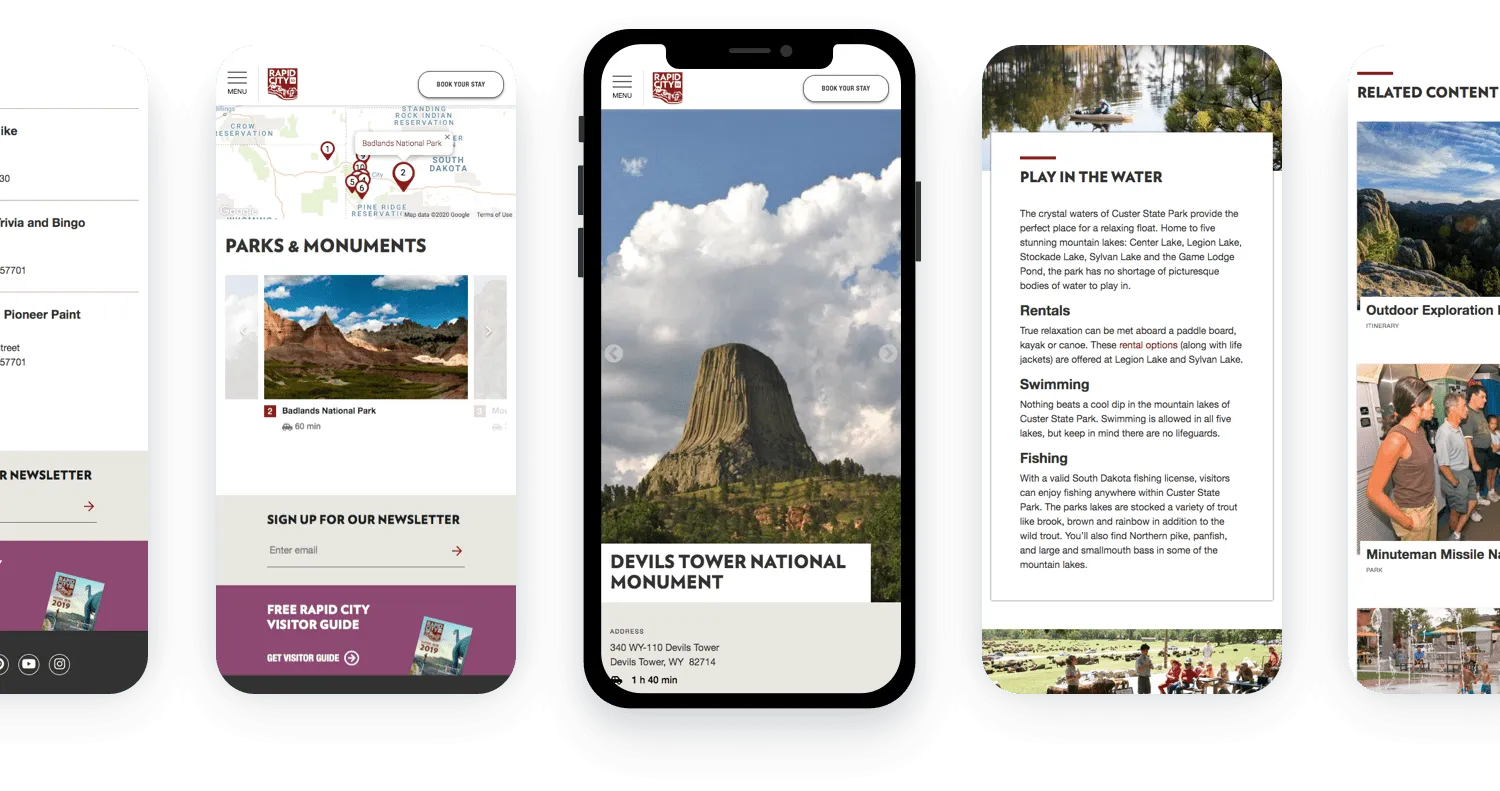 Visit Rapid City mobile maps and experiences