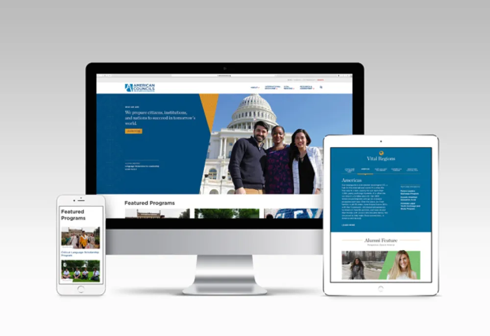 American Councils for International Education Drupal 8 Site