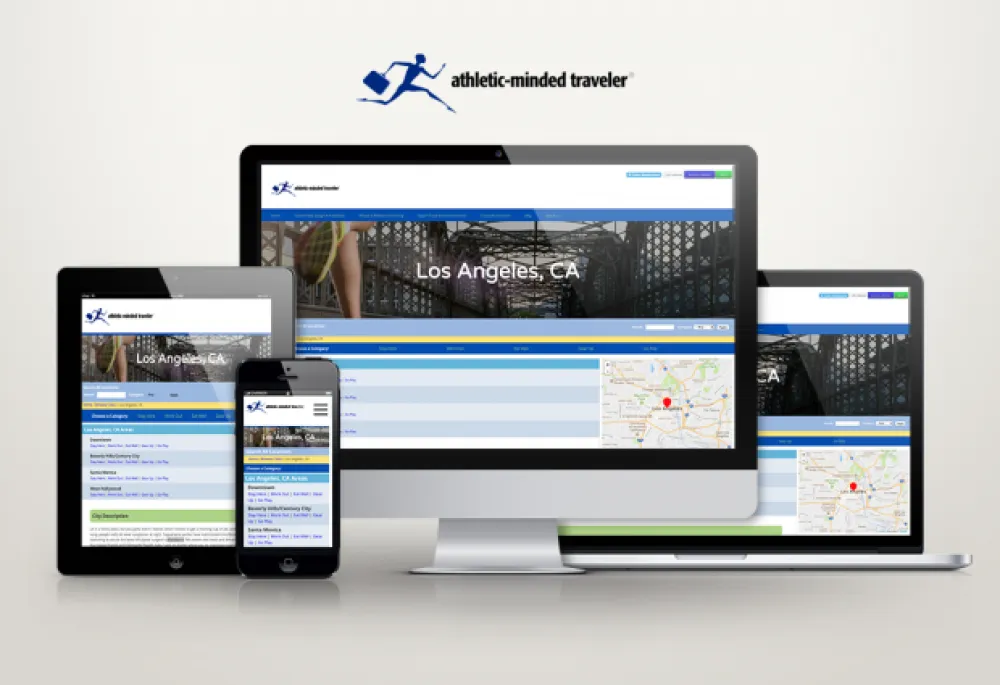 Athletic Minded Traveler - Responsive Adaptive Theme in Drupal 7