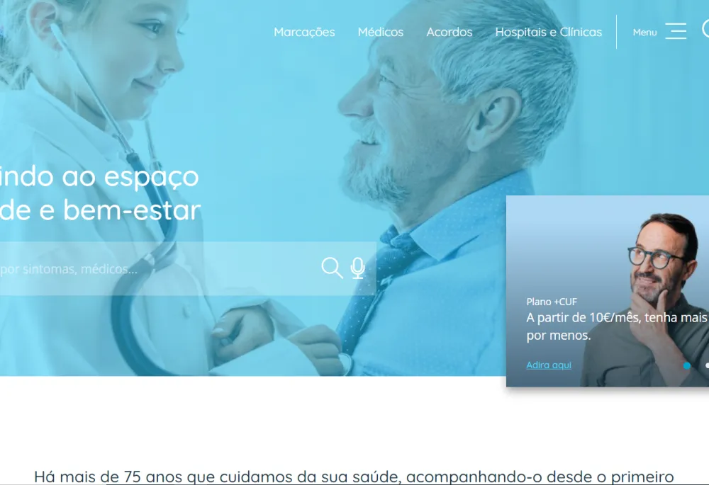 CUF homepage