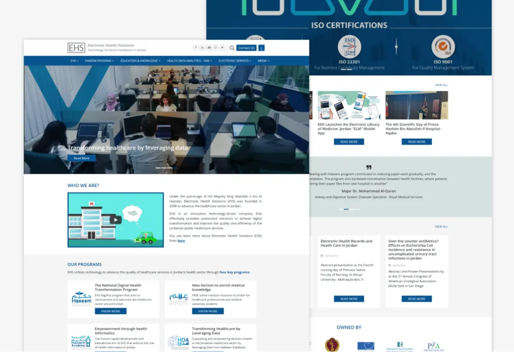 Electronic Health Solutions Portal