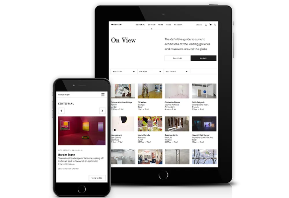 Frieze website