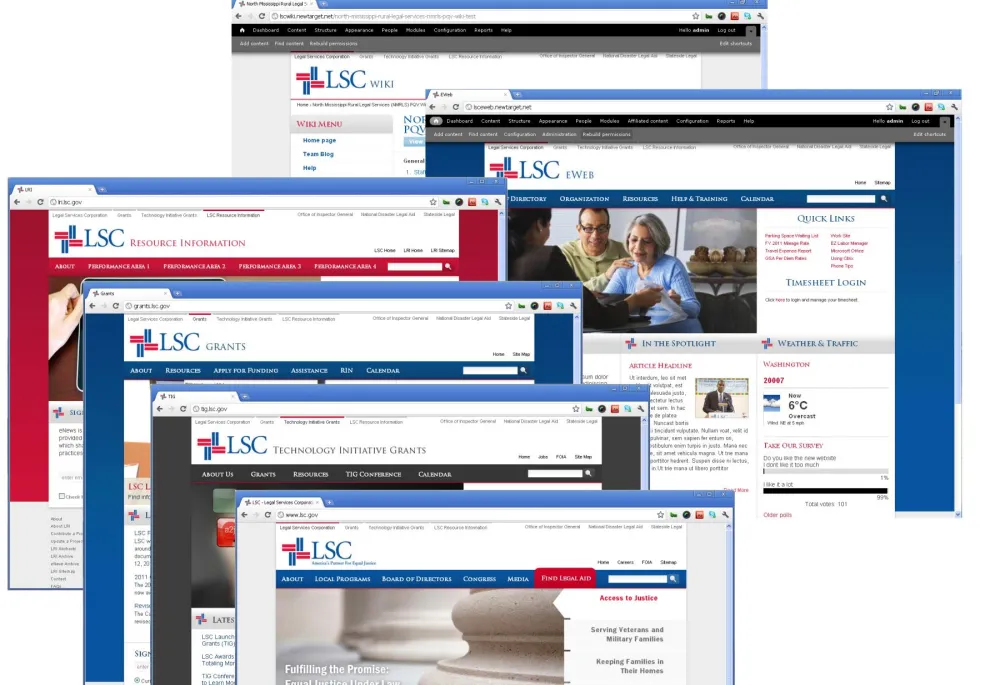 LSC.gov Multisite