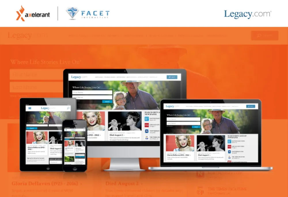 Legacy.com Case Study by Axelerant