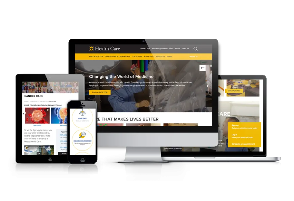 University of Missouri Health Care Drupal Website
