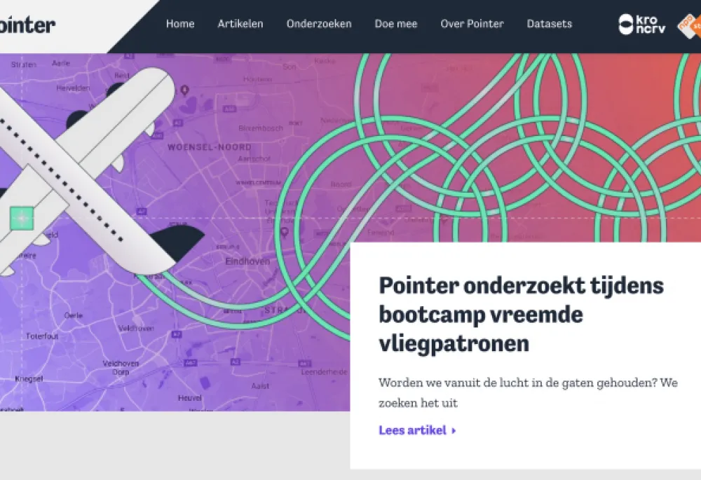 Pointer homepage