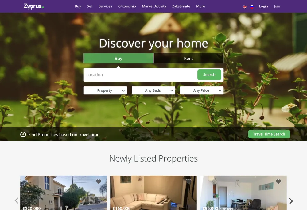 Zyprus Homepage