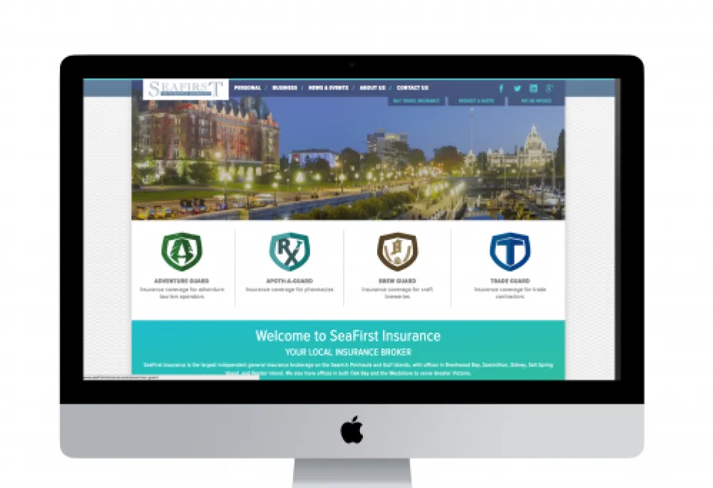 SeaFirst Insurance Drupal 8 Website Development
