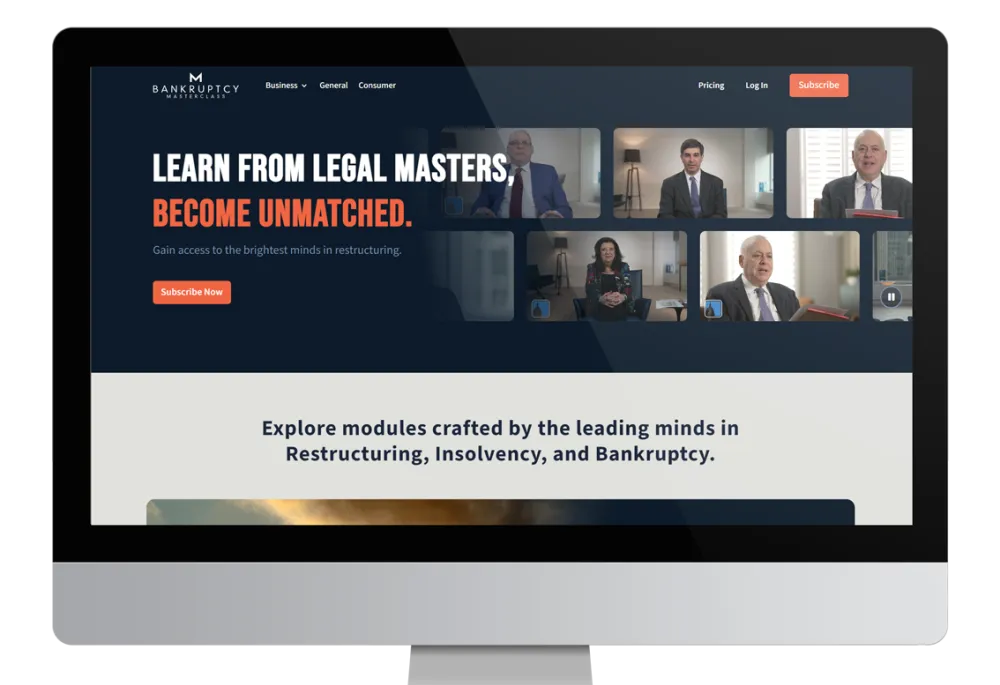ABI homepage screenshots