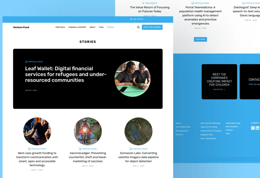  Global nonprofit venture fund