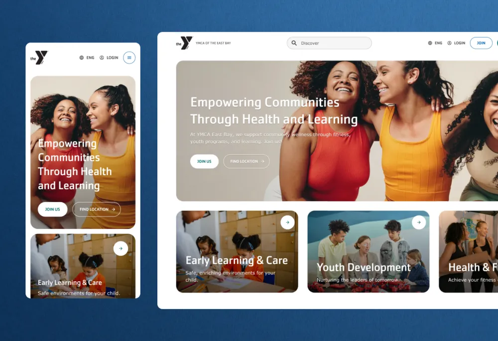 YMCA of the East Bay homepage