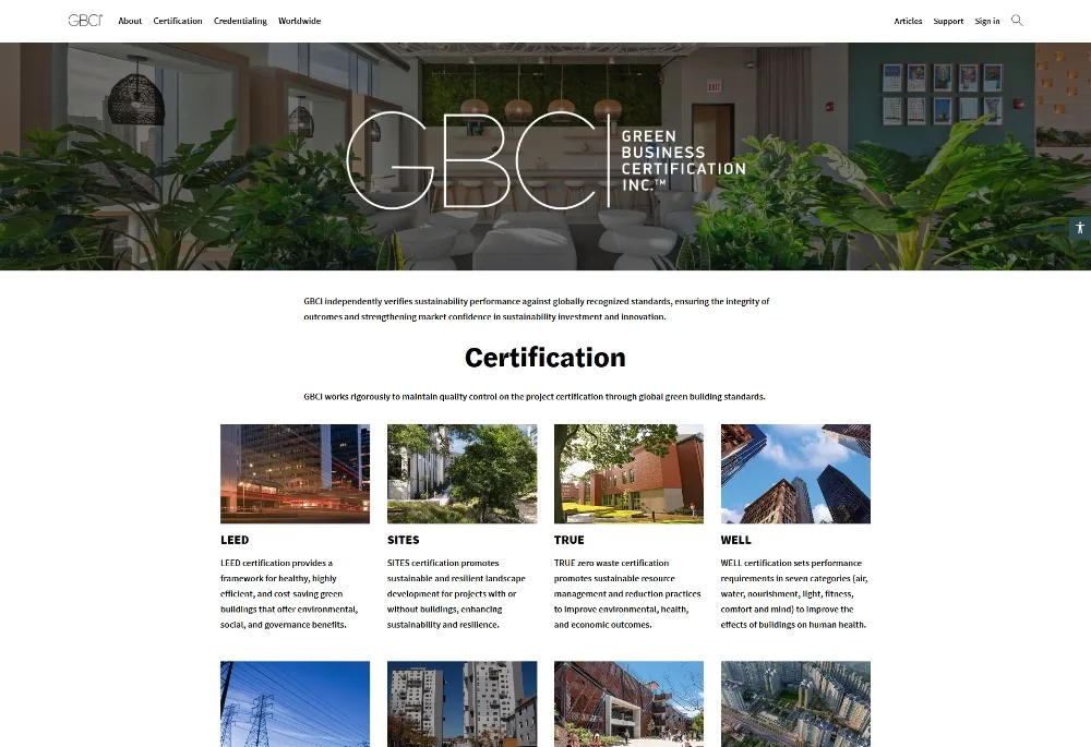 GBCI website