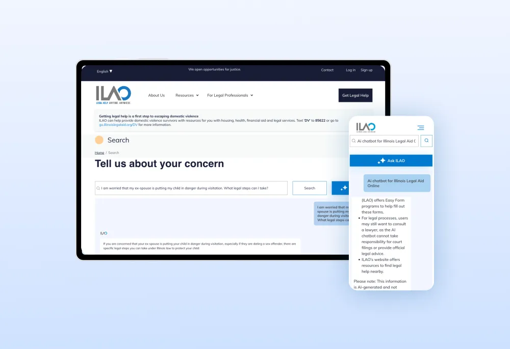 Illinois Legal Aid, AI-Enabled Platform