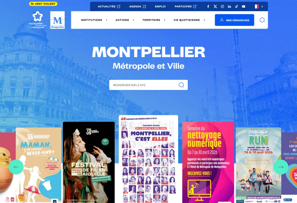 montpellier.fr Redesign