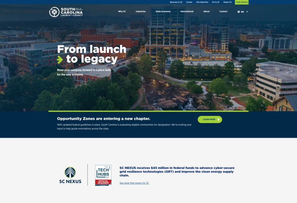 Home page of sccommerce.com
