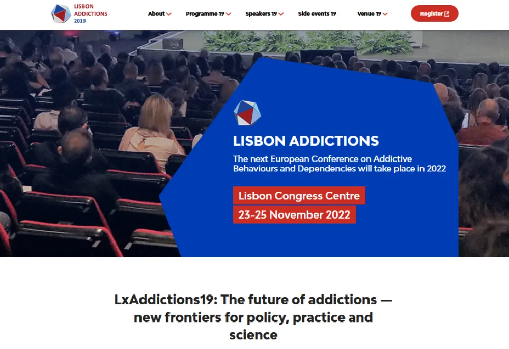 Lisbon Addictions Website