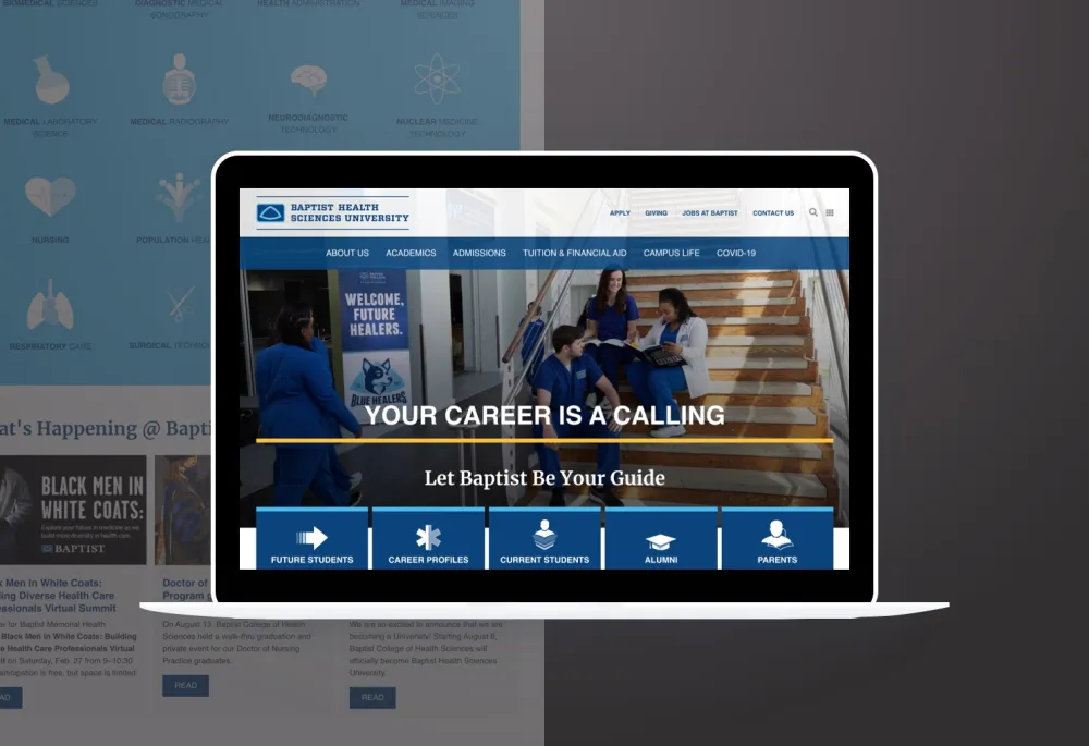 Baptist.edu home page