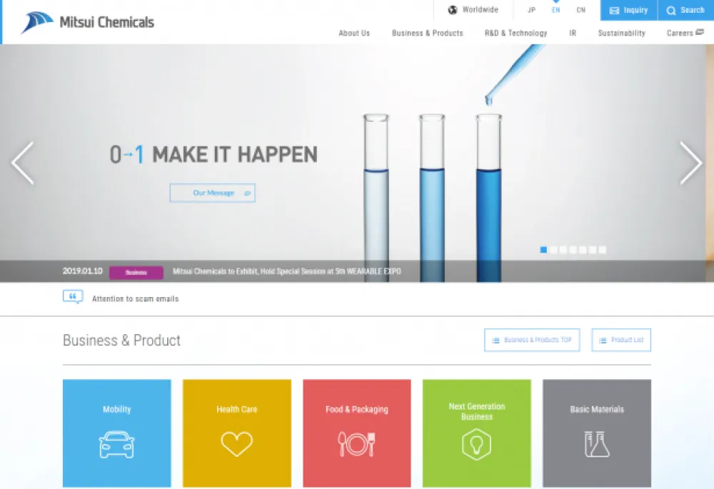Mitsui Chemicals, Inc