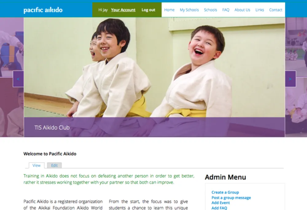 Pacific Aikido screenshot