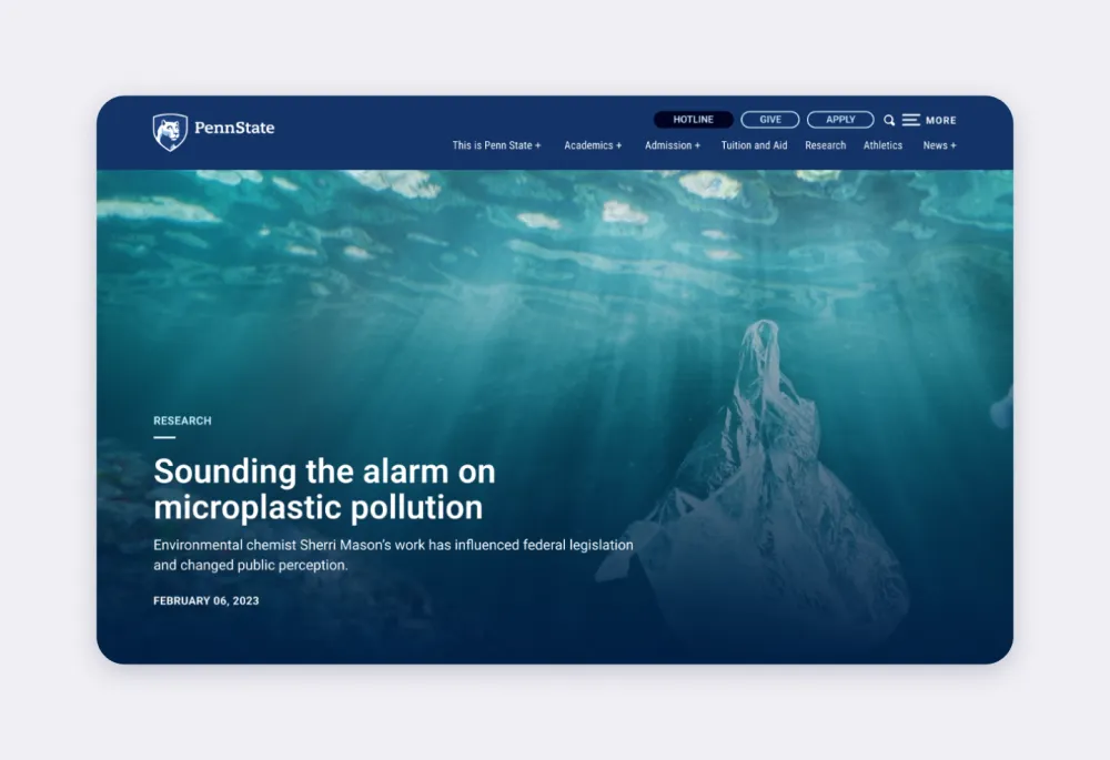 Penn State Homepage