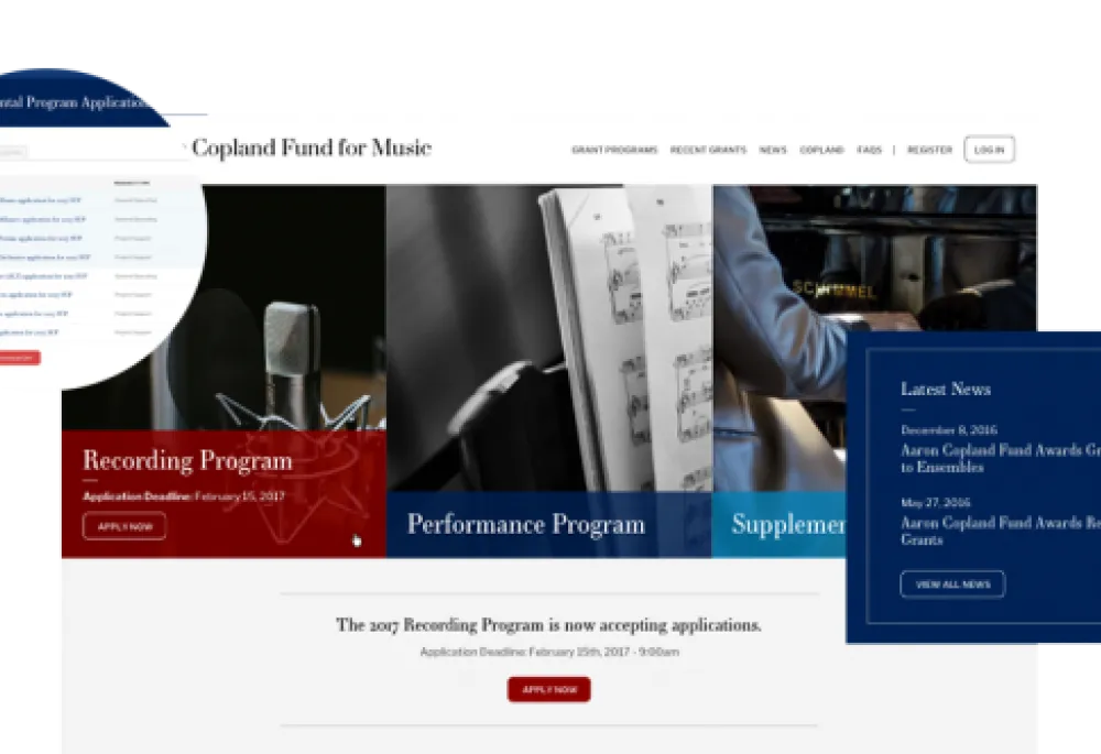 Aaron Copland Fund Homepage