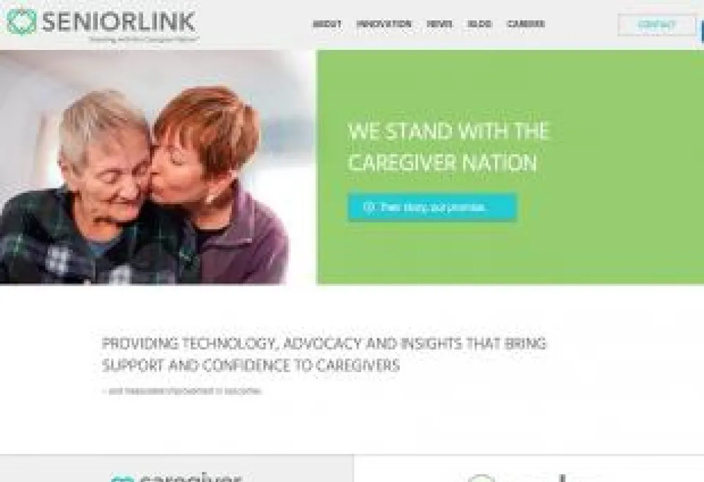 SeniorLink home page