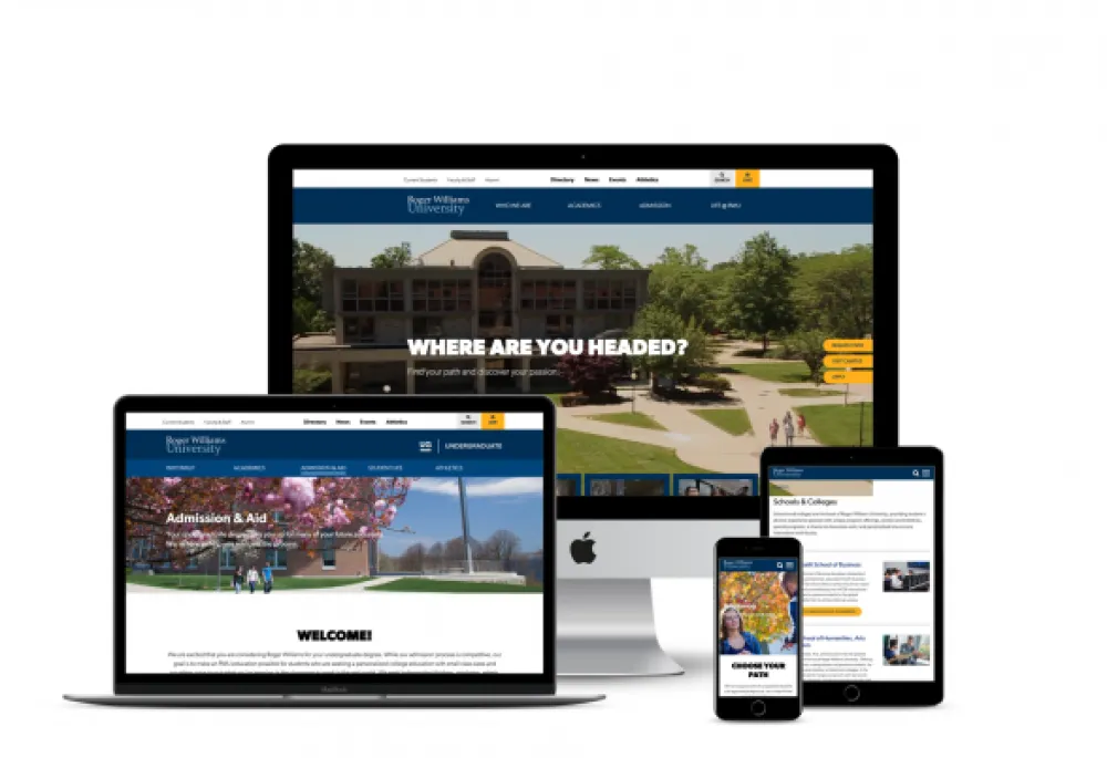The Roger Williams University rwu.edu Website Redesign Agency or Firm is OHO Interactive www.oho.com