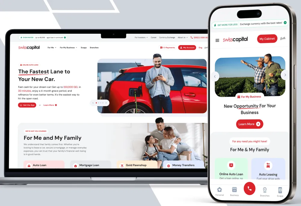 Swiss Capital Homepage