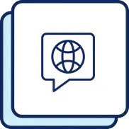 Multilingual icon
