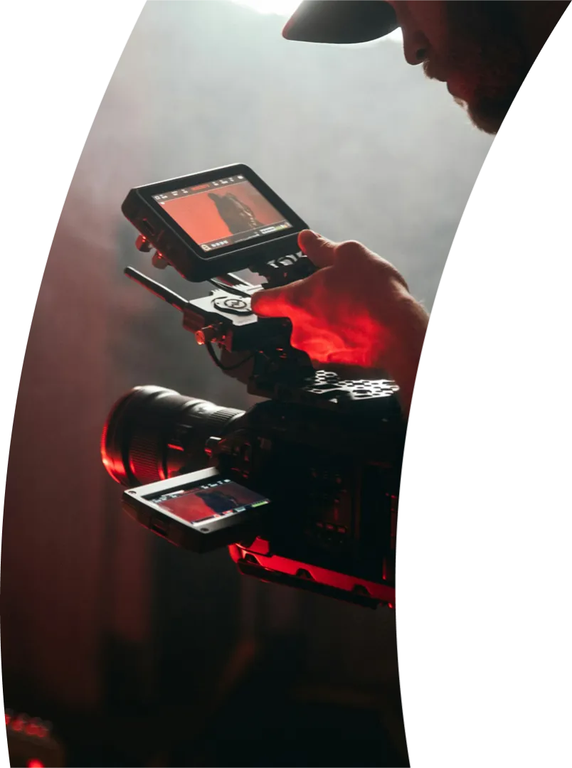 media shown on multiple screens