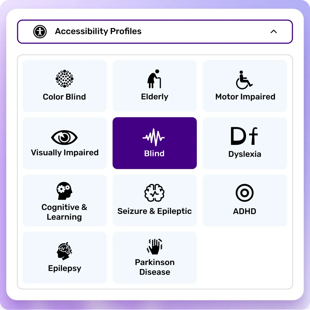 Skynet Assesibility logo as