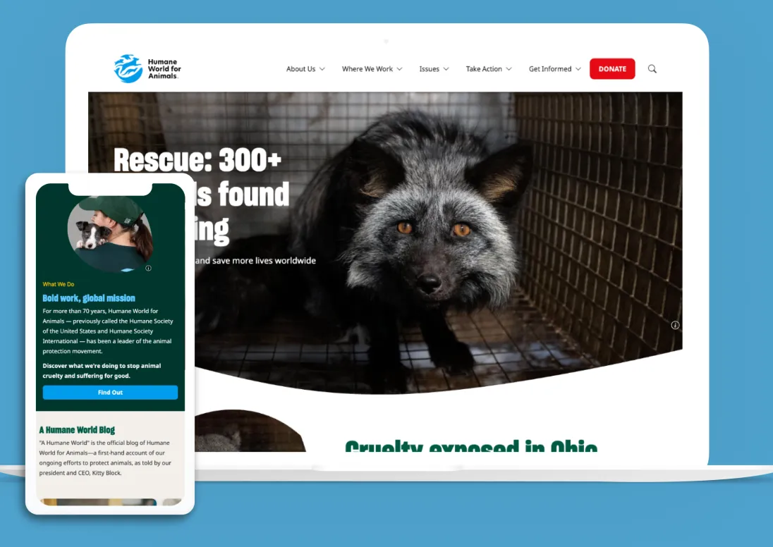 Humane world site