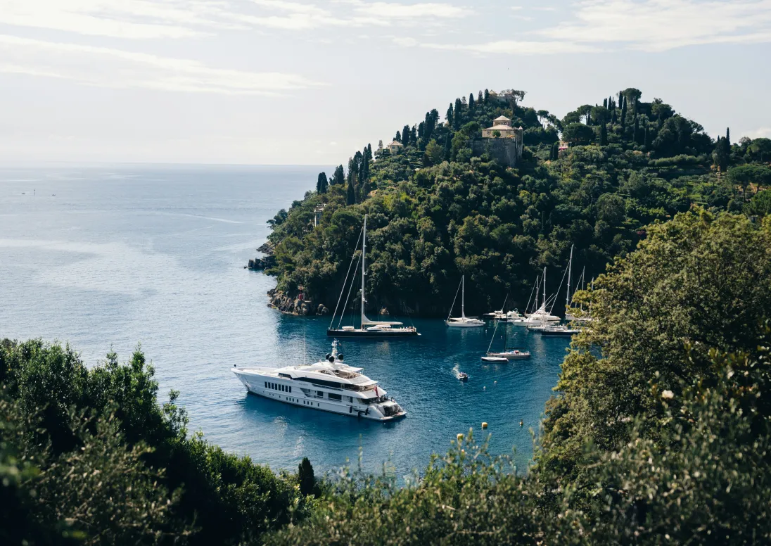 A boat in the French Riviera 