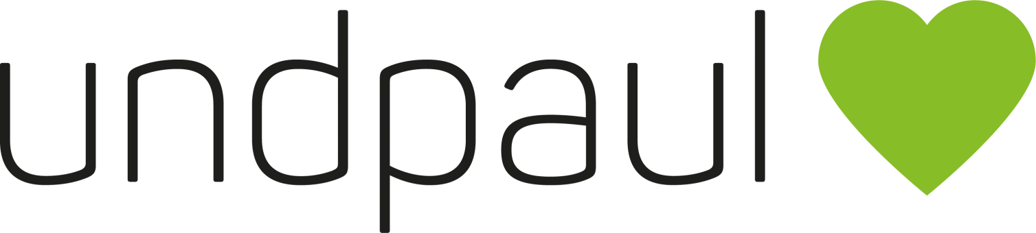 undpaul logo with heart