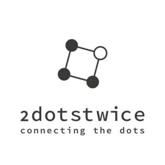 2dotstwice - connecting the dots logo