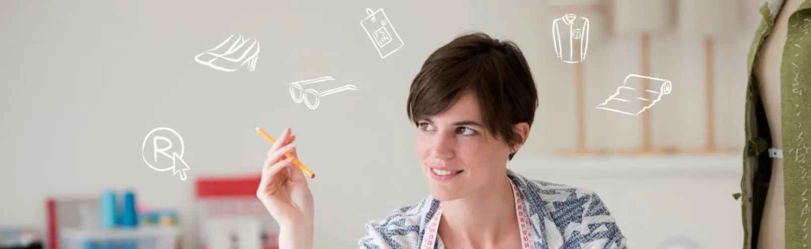 photo of woman in an office