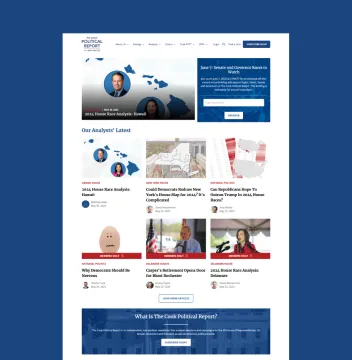 The Cook Political Report Drupal Website