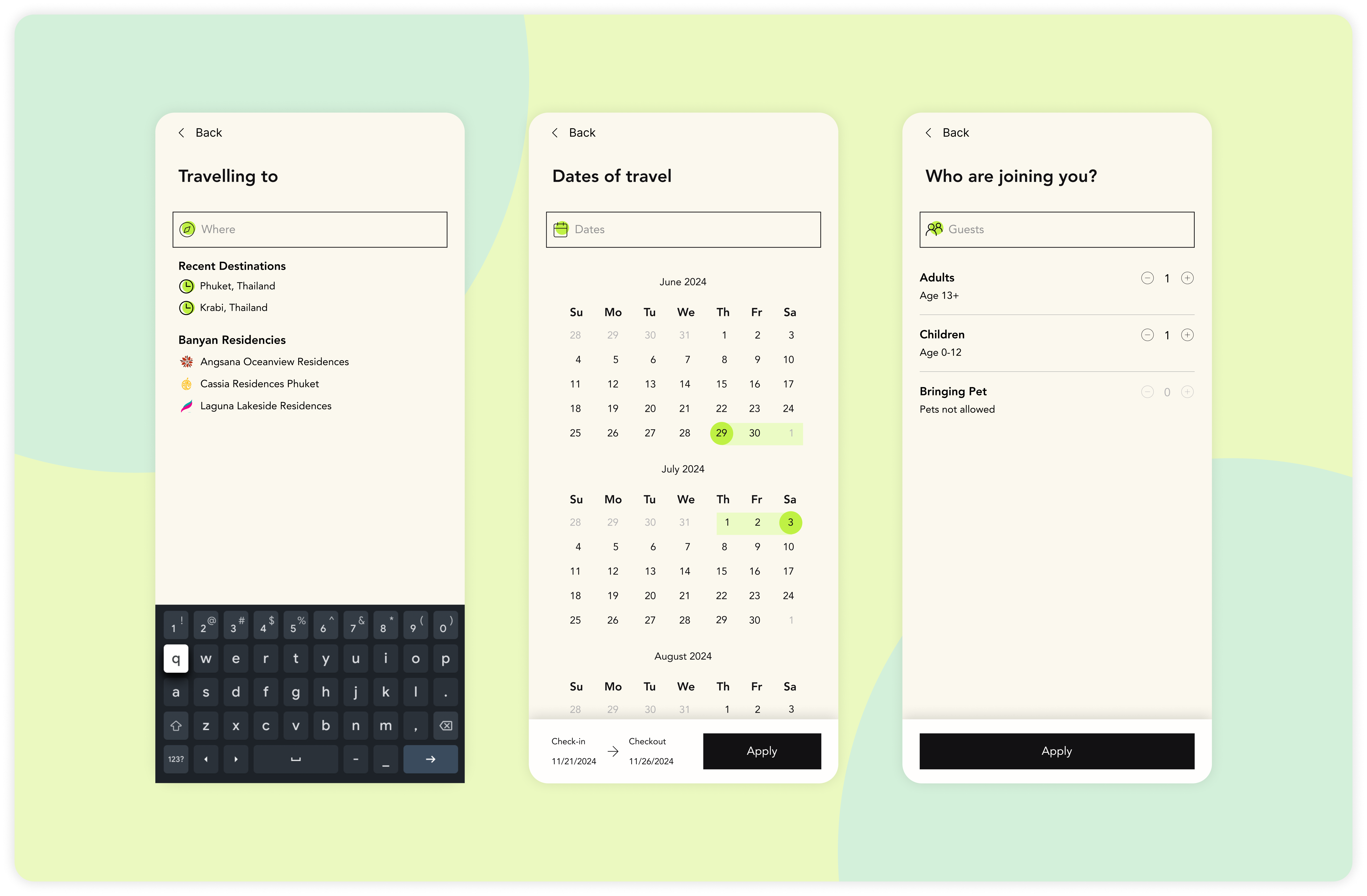 Banyan Living Hospitality Platform created by QED42